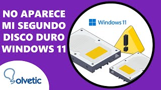 No Aparece Mi Segundo Disco Duro Windows 11 ✔️ 𝗦𝗢𝗟𝗨𝗖𝗜𝗢𝗡 [upl. by Hametaf]