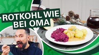 Apfelrotkohl zubereiten genau wie bei Oma [upl. by Hgielanna]