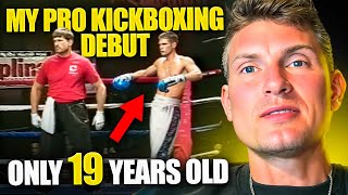 My 1st PRO Kickboxing Fight Wonderboy Reacts [upl. by Alaekim]