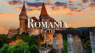 Top 10 Places To Visit In Romania  Travel Guide [upl. by Fortune]