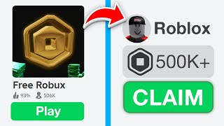 SECRET ROBLOX GAME GAVE ME 100000 ROBUX FREE ROBUX OBBY [upl. by Hsakaa]