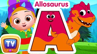 Baby Takus World  ABC Dinosaurs with Phonics  ChuChu TV Nursery Rhymes amp Toddler Learning Videos [upl. by Gatias]