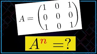 Calcular la Potencia Enésima de una Matriz método de INDUCCIÓN [upl. by Sashenka]