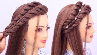 Stylish Amazing open hairstyles l easy hairstyles l wedding hairstyles l summer hairstyles 2024 [upl. by Castillo37]