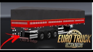 MAIS UM PACK DE REBOQUES BRASILEIROS TOPS ETS 2 [upl. by Elyak]