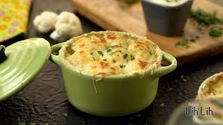 Gratin de choufleur  CUISINE LIH LIH [upl. by Anehsat]