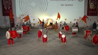 Sanskriti Cyprus Ganeshotsav 2024  Dhol Performance by Limassol Marathas [upl. by Mathilde]