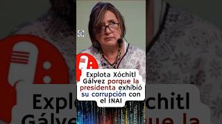 Se enoja Xóchitl Gálvez con la Presidenta Sheinbaum por exhibir su corrupción 😱🤣 [upl. by Fry849]