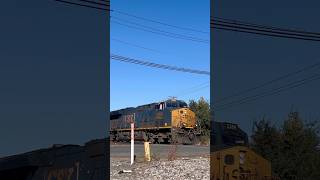 CSX I168 through Ridgefield park with a Nice K5HL leader [upl. by Orsola]