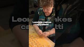 Nonna Leonida makes Cappelletti pasta freshpasta nonna [upl. by Castle]