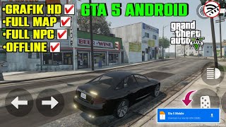 Download Gta 5 di android  Fanmade  Grafik HD Full Map Terbaru 2024 [upl. by Einahpets38]