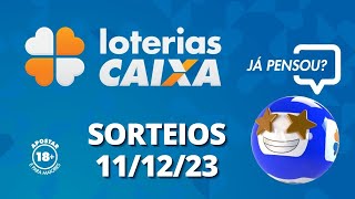 Loterias CAIXA  11122023 [upl. by Heymann865]