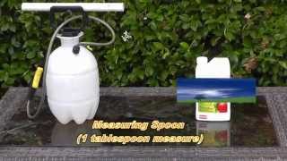 How to use Spinosad in a gallon tank sprayer to control pests [upl. by Tenahs]