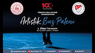 Artistik Buz Pateni 1Bölge Yarışması Ankara [upl. by Ranjiv]