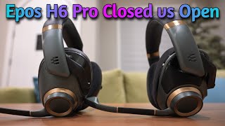 Epos H6 Pro Open Review vs Closed back  Which one is better [upl. by Salzhauer]