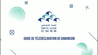 Nouveau DAMANCOM  Guide de Télédéclaration [upl. by Geehan]