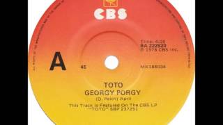 Toto  Georgy Porgy Dj quotSquot Rework [upl. by Anerul]