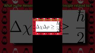 What is the Heisenberg uncertainty principle related to [upl. by Nnylahs]