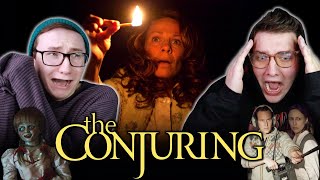 THE CONJURING REACTION INVESTIGATING THE WARREN FILES MOVIE COMMENTARY [upl. by Jecon]