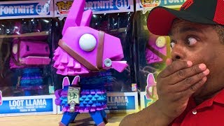 LARGEST Fortnite Loot Llama Funko Pop EVER [upl. by Kiyoshi]