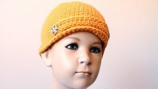 Crochet for Cancer Childs Chemo Cap Beloved [upl. by Kreit]