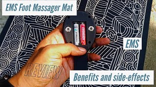 How to use EMS Foot Massager Mat  BENEFITS OF EMS FOOT MASSAGER  DEEPAK KUMAR VLOGS [upl. by Marie-Jeanne717]