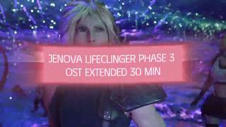 Lifeclinger Phase 3 Jenova Tenacity OST Extended  FF7 Rebirth Final Boss Battle BGM 4K 30 min [upl. by Henri540]