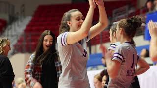 Butler Volleyball vs Wallace State National Tournament [upl. by Ecnerolf]