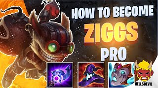 WILD RIFT  How To Become A Ziggs PRO  Challenger Ziggs Gameplay  Guide amp Build [upl. by Ayotna]