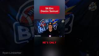 Make sure you avoid starting Deebo Samuel this week in fantasyfootball [upl. by Champaigne]