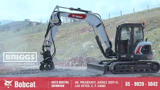 Miniexcavadoras Bobcat Disponibles en Briggs Equipment Mexico [upl. by Pantia676]