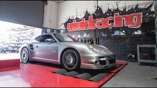 VRTuned Porsche 997 Turbo ECU Flash Dyno Test and Customer Review [upl. by Ydok852]