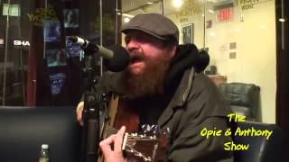 Homeless Mustard Sings Creep GREATEST OpieRadio [upl. by Aihtnyc]