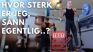 TESTER STYRKEN😅🤯 Knebøy chins og skulderpress  phu💪 [upl. by Ennayelhsa]