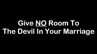 Give NO Room To The Devil In Your Marriage  Zac Poonen Clips [upl. by Suolkcin872]