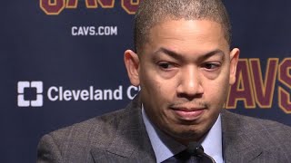 Tyronn Lue pregame Derrick Rose out for at least two more weeks [upl. by Asik105]