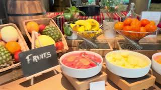 Crowne Plaza Dubai Marina breakfast buffet [upl. by Pratte]