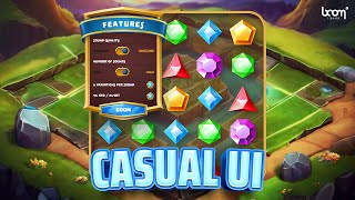 CASUAL UI  Sound Effects  Trailer [upl. by Reivad]