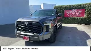 2023 Toyota Tundra Magnetic Gray Metallic Black wSofTex Seat Trim madera Visalia Fresno Financing [upl. by Nalla559]