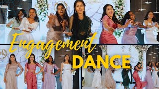 Engagement Special Dance💃🏻🪩  Manjusha  VRINDHARJUN  Performed amp Choreo by Arjun Arts Studio [upl. by Ivatts47]