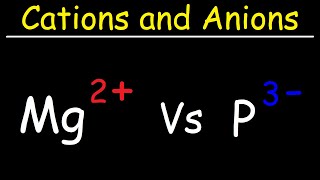 Cations and Anions Explained [upl. by Baillie]