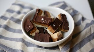 Rachaels Good Eats Homemade Twix Bars [upl. by Kumar]