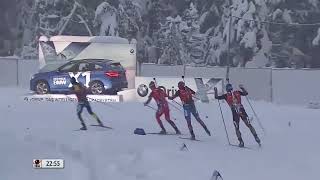 201516 biathlon 15 km uomini Ruhpolding2  Lesser Martin Fourcade Garanichev [upl. by Nevear]