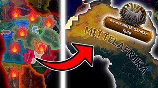 I Destroyed Mittelafrika And Made It Better  Hoi4 Kaiserredux [upl. by Yllaw815]