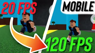 Reduce Lag On Roblox Mobile  increase FPS for low end devices [upl. by Wash]