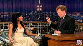 Meagan Good  Late Night with Conan OBrien [upl. by Ingemar]