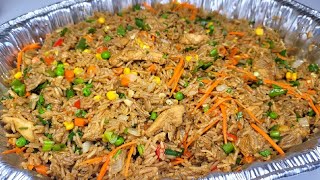 the ultimate guyanese chicken fried rice  recipe guyanesefriedrice [upl. by Hulbard]