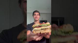 Focaccia Eggplant Pesto Sandwich [upl. by Llehsor]