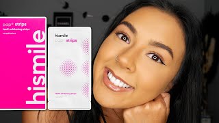 Honest Hismile Pap Whitening Strips Review 👄🦷✨ [upl. by Rube]