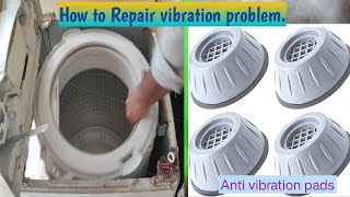 How to Repair washing machine vibration problem in Telugu  How to change suspension Rods [upl. by Nicolais]